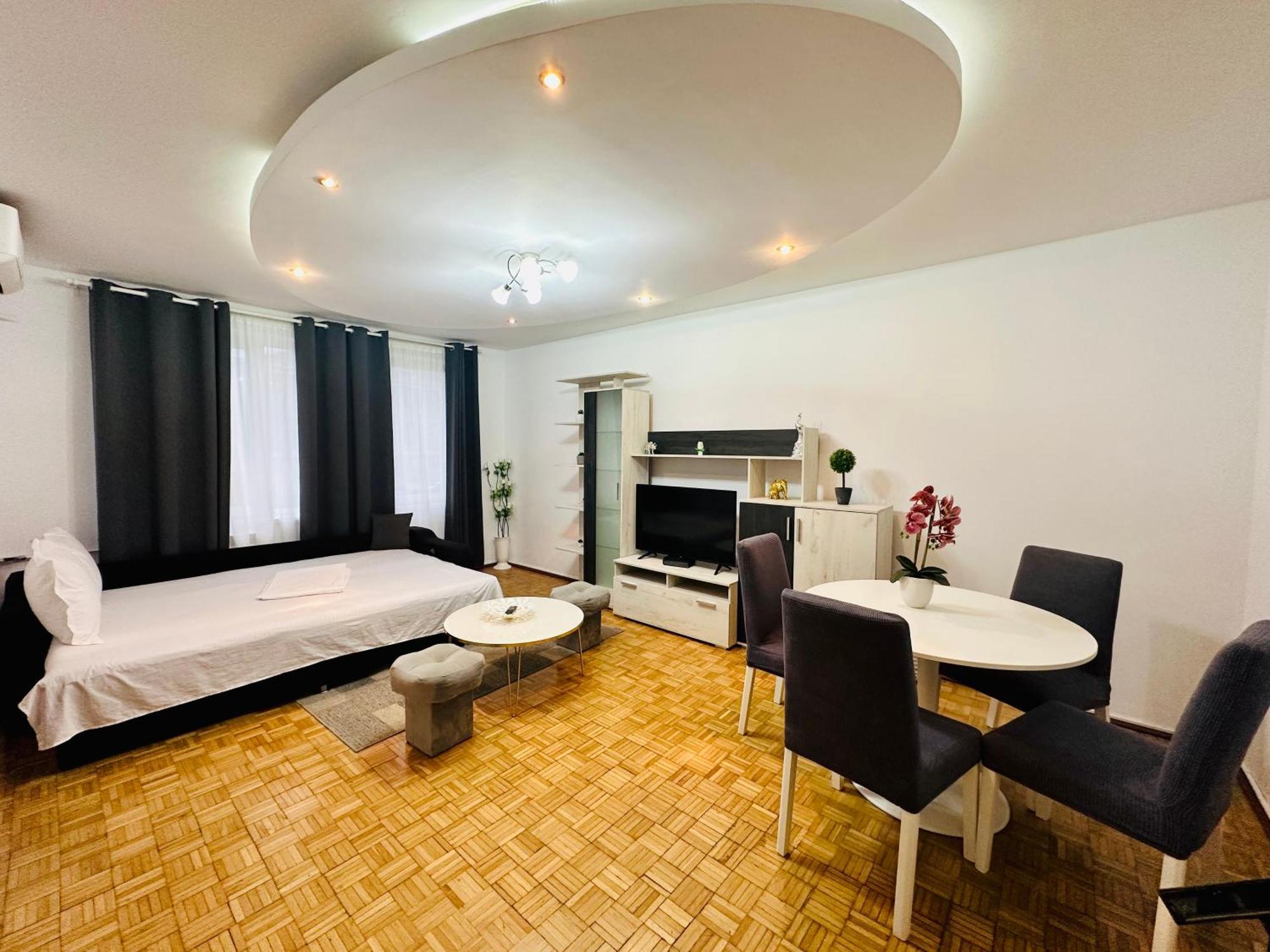 Chic Comfort 1Bdr With Landmark View - Concerthall بوخارست المظهر الخارجي الصورة